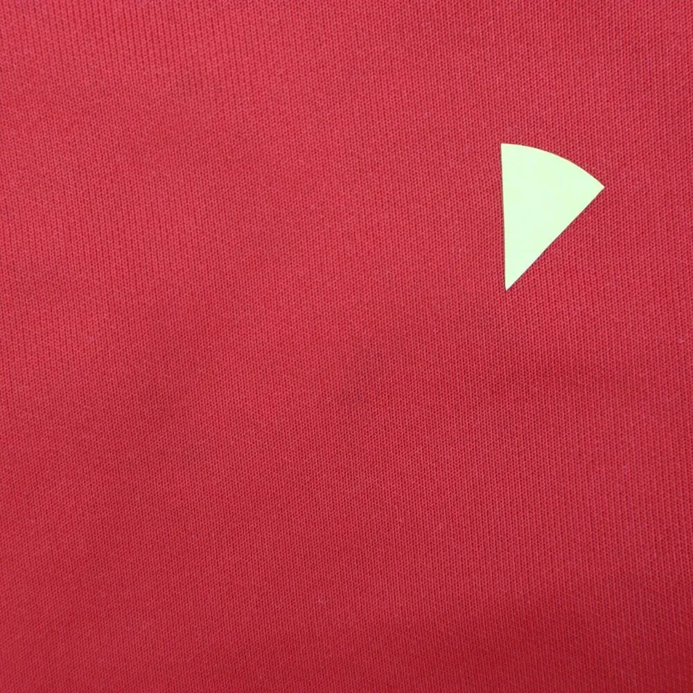 Casual Jacket Mens 3XL Red Long Sleeve High Neck Full Zip Banded Cuffs Outwear
